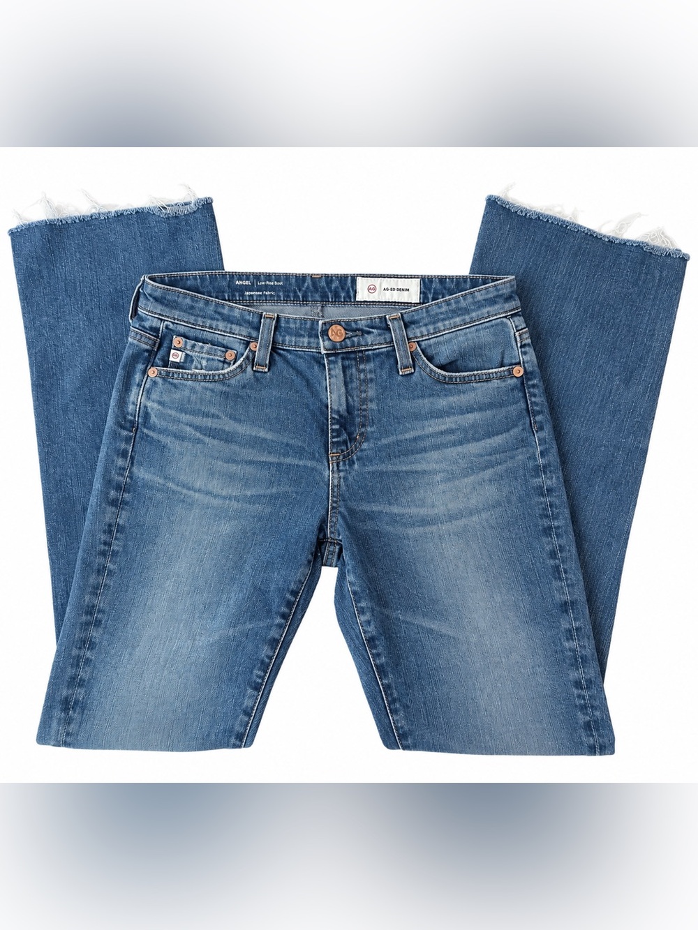 AG ED Denim Angel Low Rise Bootcut Flare